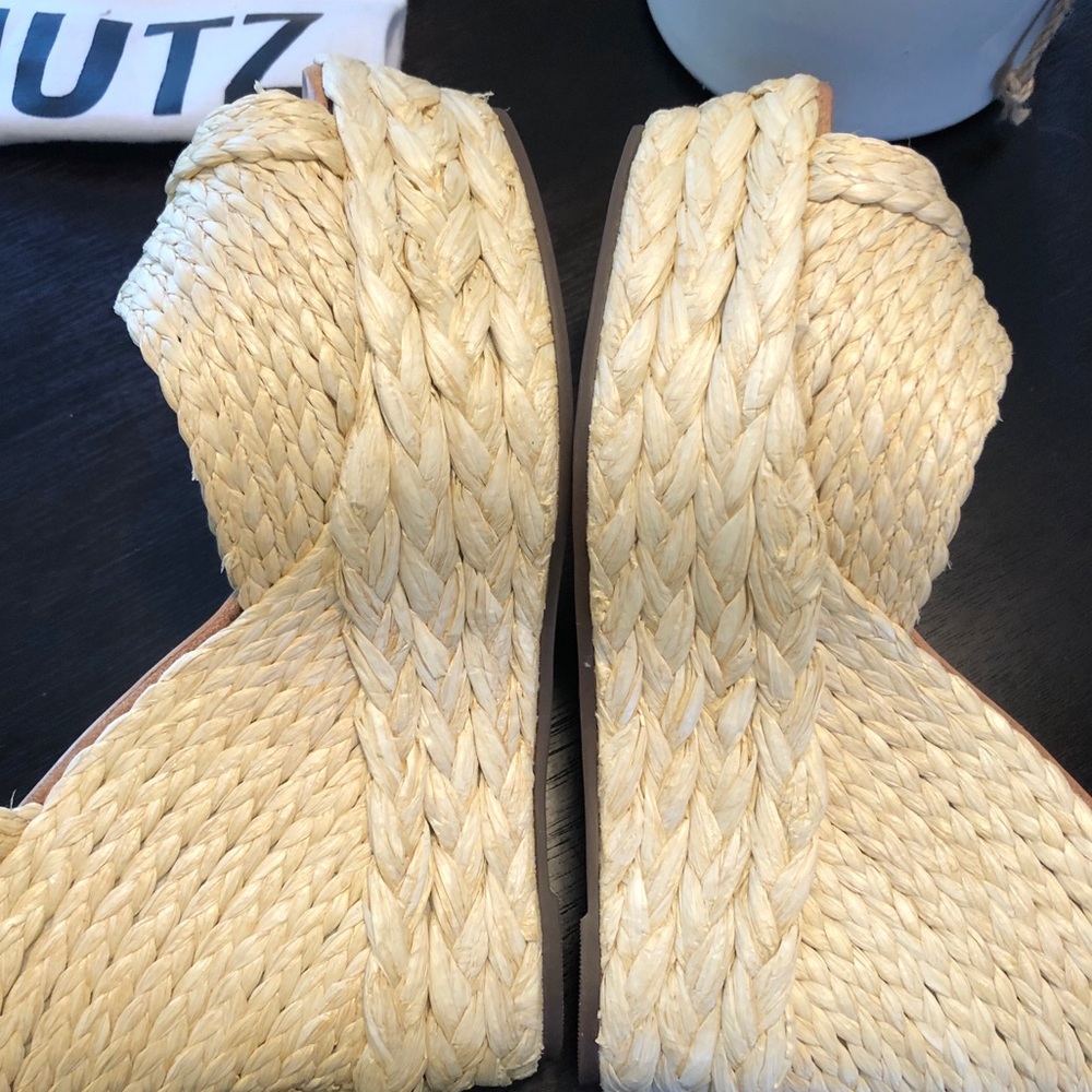 Espadrille Wedge Sandals NIB Schutz - Picture 7 of 12